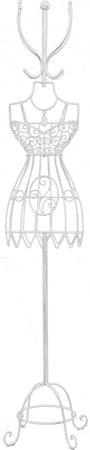 LADY---appendiabiti-con-busto-Bianco-Milani-Home