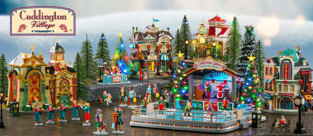 L'albero del villaggio, personaggi per villaggio di Natale in poliresina Casa e cucina/Decorazioni per interni/Addobbi e decorazioni per ricorrenze/Decorazioni natalizie/Oggettistica MagiediNatale.it - Altamura, Commerciovirtuoso.it