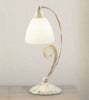 LAM---ABATYOUR-1XE14-MAX-28W---AVORIO-STRIATO/VETRO-BIANCO-SATINATO