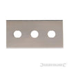 Lama di ricambio Silverline 0,2 mm per raschietto 10 PZ Alta Resistenza Silverline
