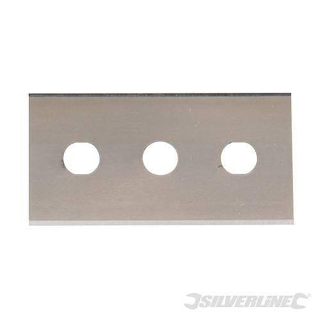 Lama di ricambio Silverline 0,2 mm per raschietto 10 PZ Alta Resistenza Silverline