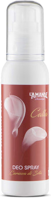 L'amande - Deodorante Donna Spray Senza Alcool E Sali Di Alluminio, Delicato E Naturale Per Pelli Sensibili, Deodorante Donna Idratante Ed Emolliente, Note Di Rosa, Gelsomino E Violetta - Calla 100 Ml