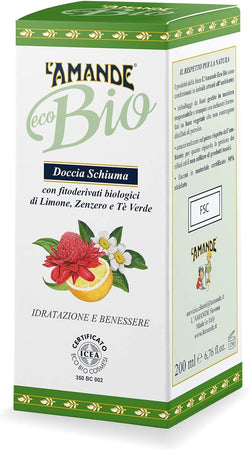 L'amande - Linea Eco Bio - Doccia Schiuma E Detergente Intimo 200ml