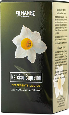 L'amande Narciso Supremo Detergente Liquido per Mani E Corpo 300 Ml