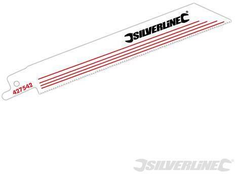 Lame bimetalliche per sega alternativa a gattuccio Silverline 5 p.zi