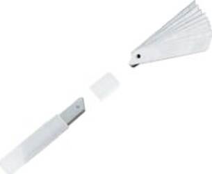 Lame di ricambio per cutter 17 mm - Lebez - tubetto da 10 lame Casa e cucina/Hobby creativi/Materiali per hobby creativi/Utensili per il taglio/Tappetini per taglio Eurocartuccia - Pavullo, Commerciovirtuoso.it