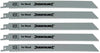 Lame in acciaio silverline per sega a gattuccio per tagliare legno alberi pallet 5pz