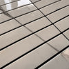 Piastrelle 3D Autoadesive in PET acustiche e isolanti 30x30cm (4mm spessore) LAMELLI CARRARA