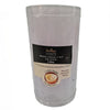 Candela in cera colorata con luce a led effetto realistico h 15 cm