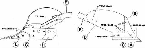 Lamino con coltre adattabile Er.Mo B58 S-CA002AS