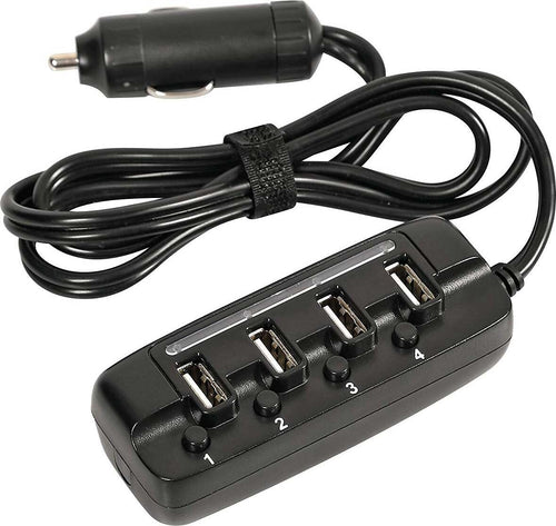 Lampa-38962-Plafoniera,-12/24V-4-Porte-USB