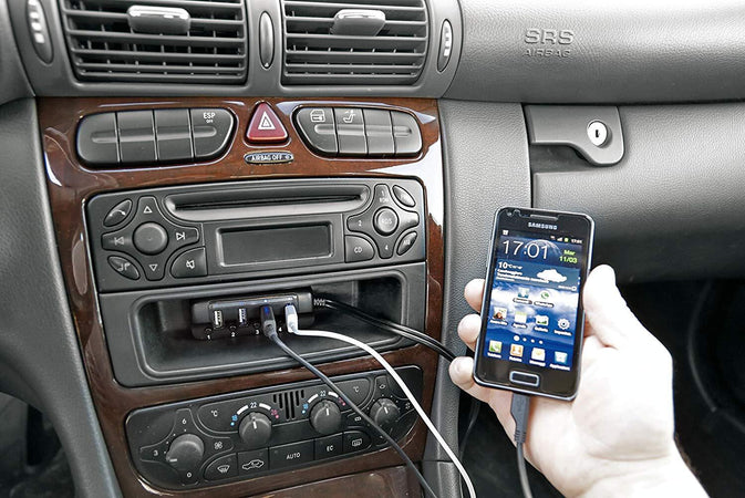 Lampa-38962-Plafoniera,-12/24V-4-Porte-USB