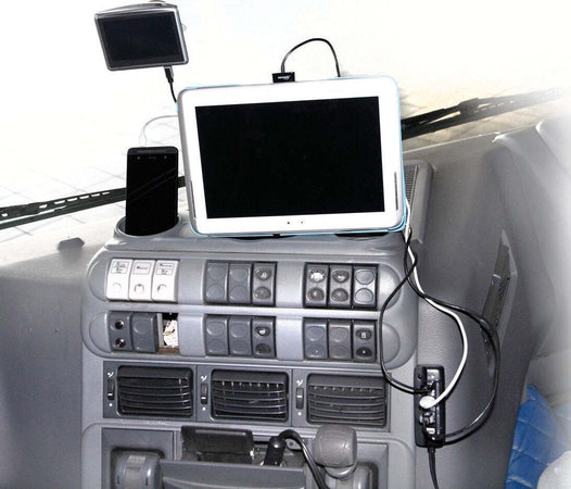 Lampa-38962-Plafoniera,-12/24V-4-Porte-USB