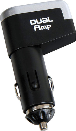 Lampa-39022-Trasformatore-Dual-Amp-con-Presa-USB,-12/24V