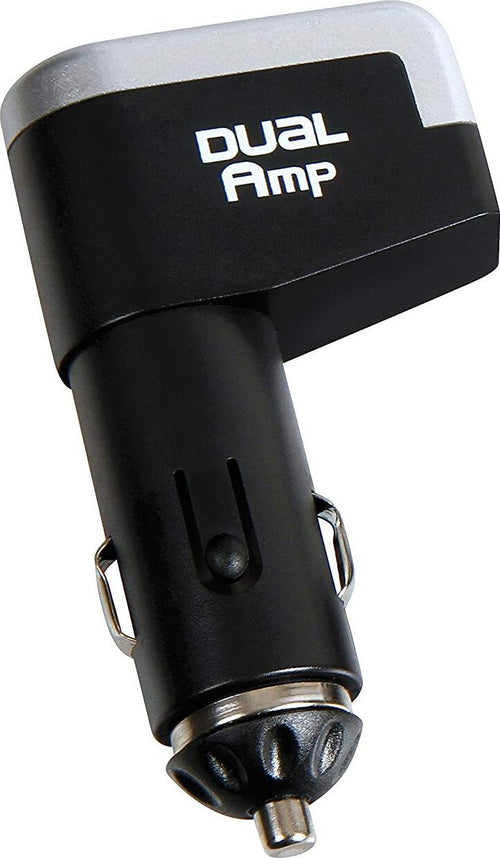 Lampa-39022-Trasformatore-Dual-Amp-con-Presa-USB,-12/24V