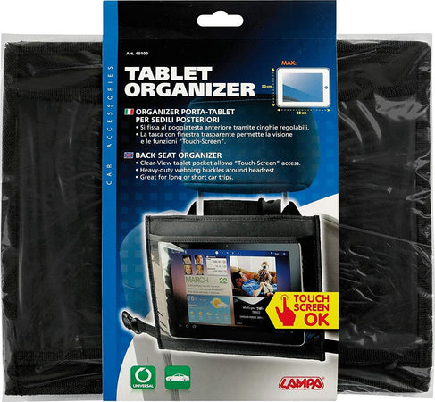 Lampa-40100-Organizer-Porta-Tablet-per-Sedili-Posteriori