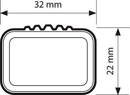 LAMPA-N15021-Coppia-Barre-Portatutto-in-Acciaio-Quadra,-127-cm