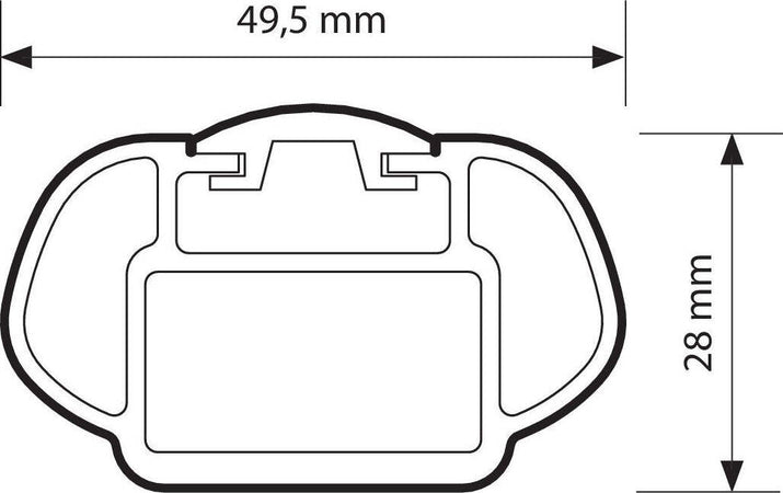 Lampa-N15026-Coppia-Barre-Portatutto-in-Alluminio,-127-cm