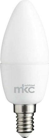 Lampada - Led - candela - 5 5W - E14 - 4000K - luce bianca naturale - MKC Illuminazione/Lampadine/Lampadine a LED Eurocartuccia - Pavullo, Commerciovirtuoso.it