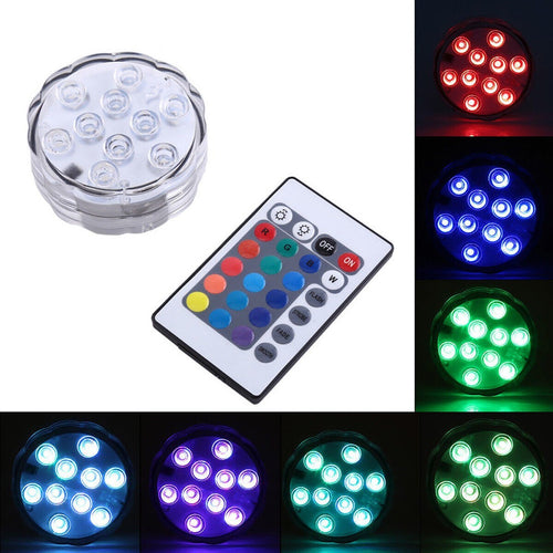 LAMPADA-10-LED-LUCE-CON-TELECOMANDO-ACQUARIO-SOMMERGIBILE-RGB-IP65-IMPERMEABILE