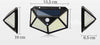 Lampada 100 LED Faretto Esterno Energia Solare 1W Sensore Movimento 600lm ip65 Illuminazione/Illuminazione per esterni/Proiettori Zencoccostore - Formia, Commerciovirtuoso.it
