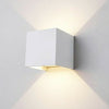 Lampada 12w COB LED Cubo Applique Parete 220V Luce Biemissione 1200lm Regolabile IP65 Illuminazione/Illuminazione per esterni/Lampade da parete Zencoccostore - Formia, Commerciovirtuoso.it