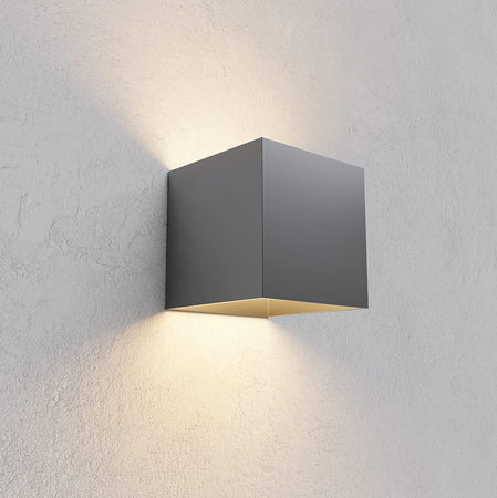Applique Biemissione Cubo Bianco Led 6w 3000K O 4000k IP54 Con Flusso Luce Regolabile Isyluce 916 - Foto 11