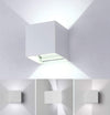 Lampada 12W da Parete LED Angolo Visualizzazione Regolabile Applique Esterni IP65 10CM 6000K