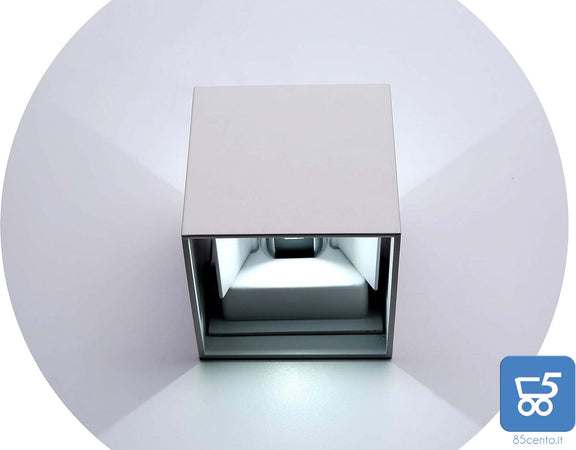 Lampada 12W da Parete LED Angolo Visualizzazione Regolabile Applique Esterni IP65 10CM 6000K