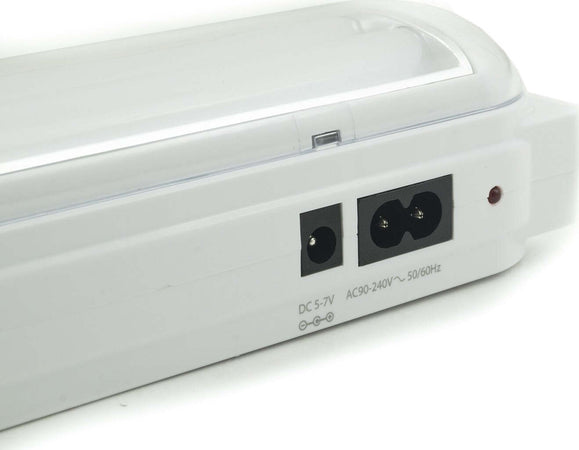 LAMPADA 130 LED RICARICABILE EMERGENZA PORTATILE OPACA NEON DP-715B GRANDE  Trade Shop italia - Napoli, Commerciovirtuoso.it