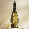 Lampada a bottiglia in vetro riciclato e di design | lampada ecosostenibile