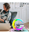 Lampada A Forma Di G Multicolor Con Cassa Speacker E Caricabatteria Ad Induzione