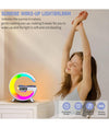 Lampada A Forma Di G Multicolor Con Cassa Speacker E Caricabatteria Ad Induzione