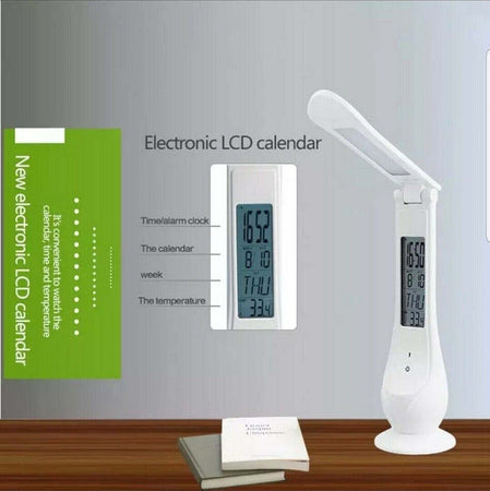 Lampada A Led Da Tavolo Display Lcd Orologio Sveglia Calendario Temperatura Lampade da Tavolo Trade Shop italia - Napoli, Commerciovirtuoso.it
