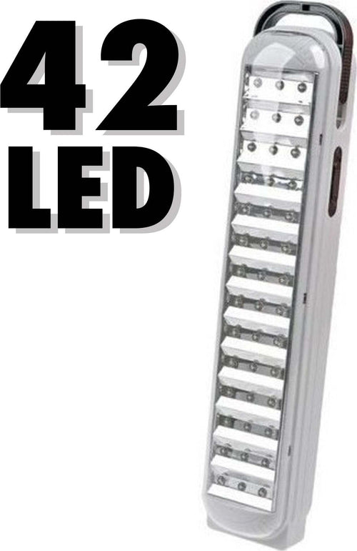 LAMPADA A LED EMERGENZA RICARICABILE LUCE BIANCA PORTATILE AUTOMATICA 714 LAVORO  Trade Shop italia - Napoli, Commerciovirtuoso.it