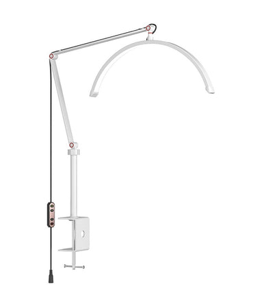 Lampada A Led Per Extension Ciglia Da 16" Con Supporto Telefono Unghie Tatuaggi