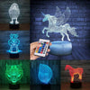 Lampada-A-Led-Rgb-Acrilico-Personalizzata-Effetto-3d-Telecomando-Decorativa-Casa