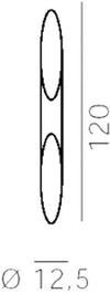 Lampada a parete Kundalini Shakti Wall Fix 120