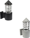 Lampada A Parete Per Esterno Ip55 Lampioncino Muro Giardino Terrazzo E27 Es25 Articoli da Giardino > Illuminazione da esterno > Applique da esterno Trade Shop italia - Napoli, Commerciovirtuoso.it