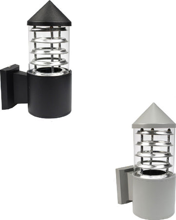 Lampada A Parete Per Esterno Ip55 Lampioncino Muro Giardino Terrazzo E27 Es25 Articoli da Giardino > Illuminazione da esterno > Applique da esterno Trade Shop italia - Napoli, Commerciovirtuoso.it