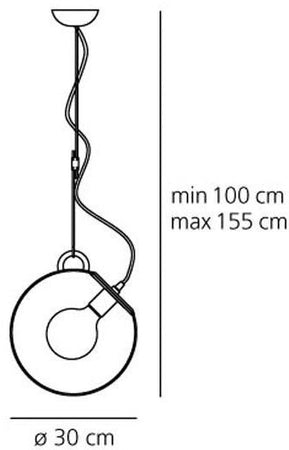 Lampada a sospensione Artemide Miconos