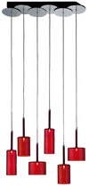 Lampada a sospensione Axo Light Sp Sillray 6 luci