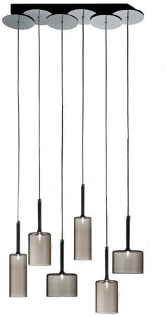 Lampada a sospensione Axo Light Sp Sillray 6 luci