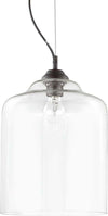 Lampada A Sospensione BISTRO' SP1 SQUARE TRASPARENTE Illuminazione/Illuminazione per interni/Lampadari lampade a sospensione e plafoniere/Lampade a sospensione Led Mall Home - Napoli, Commerciovirtuoso.it