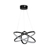 Lampada a sospensione Costana tre cerchi Led MDL4236