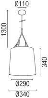 Lampada a sospensione Faro Tree