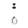 Lampada a sospensione Felicia due cerchi Led ASZ1591