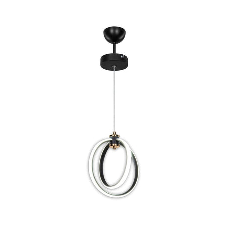 Lampada a sospensione Felicia due cerchi Led ASZ1591