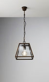 Lampada a sospensione Il Fanale London triangolare piccolo 1 luce
