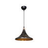 Lampada a sospensione Kalyon metallo nero oro ASZ1650